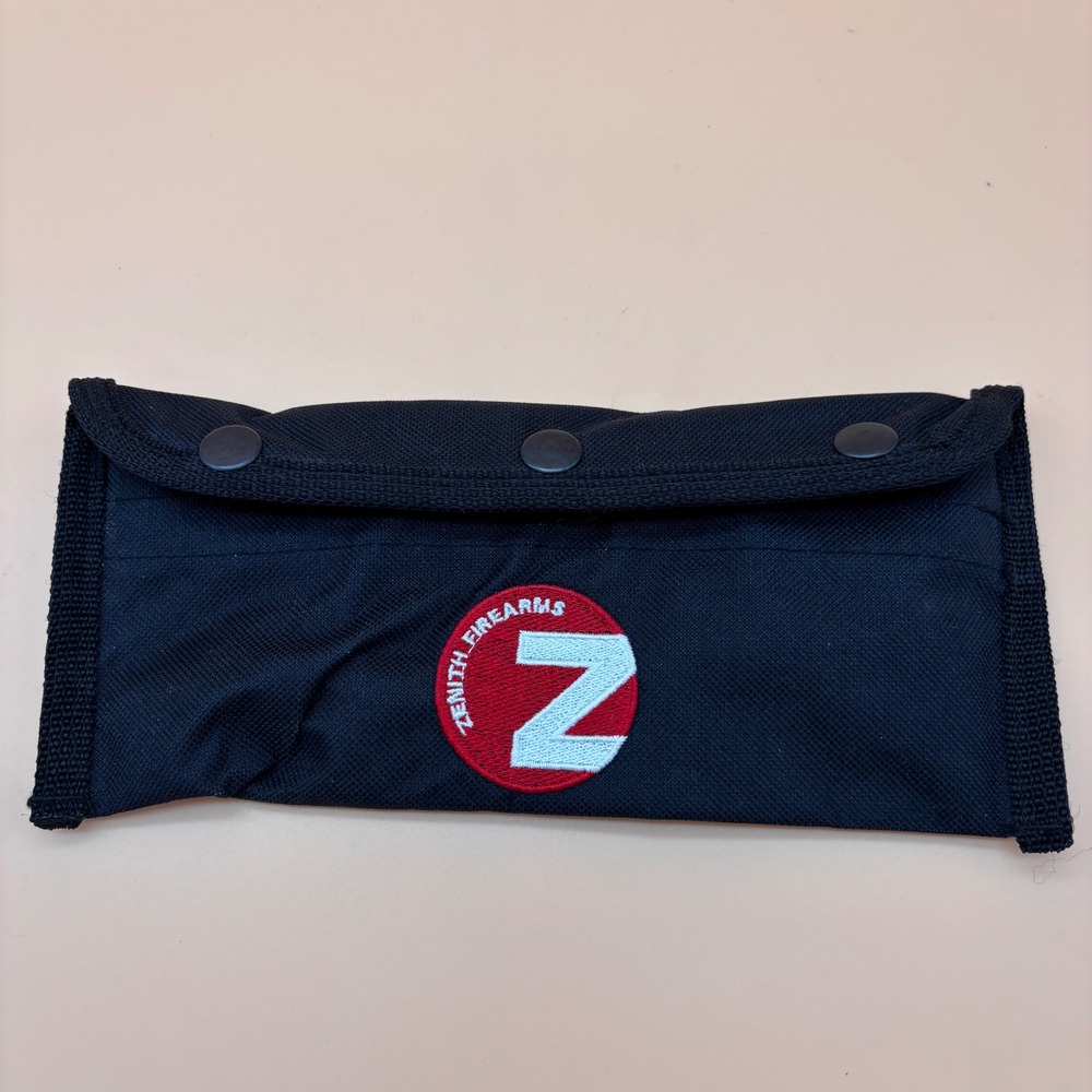 Zenith Firearms Universal Cleaning Kit Black Nylon Pouch with Brushes and Rods